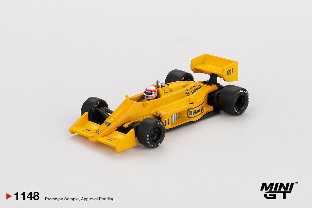 MINI GT 1148 - Lotus 99T #11 Satoru Nakajima 1987 Monaco Grand Prix