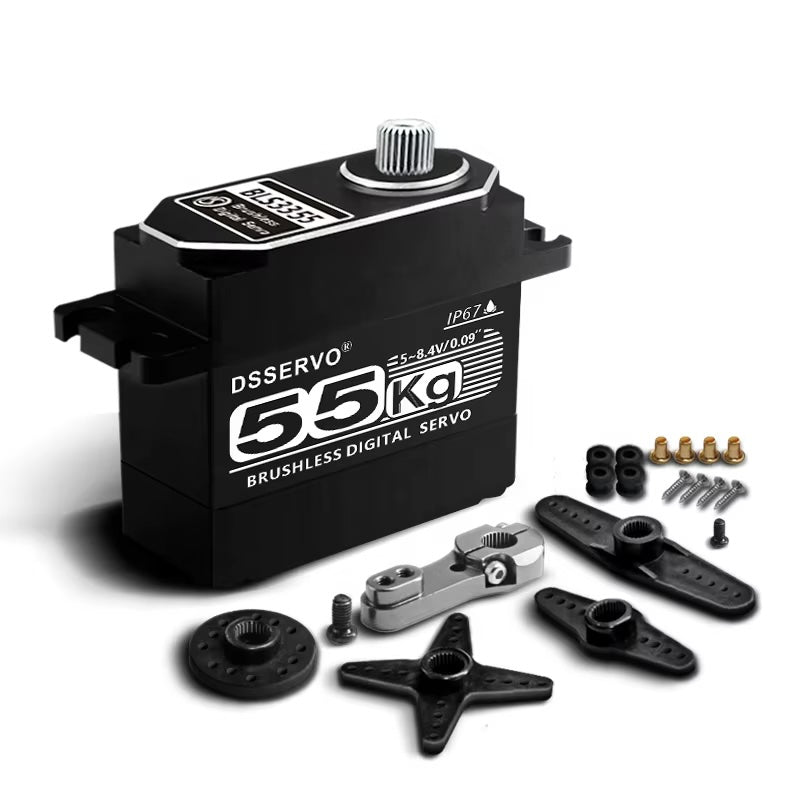DS Servo BLS3355 Pro Brushless Waterproof Digital Servo 55KG