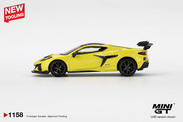 MINI GT 1158 - Chevrolet Corvette ZR1 Accelerate Yellow