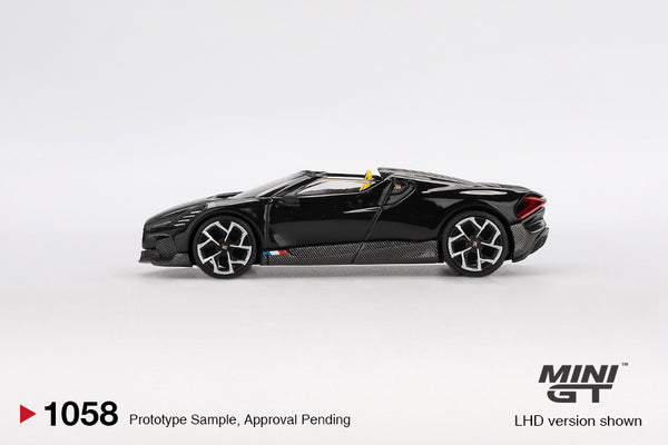 MINI GT 1058 - Bugatti W16 Mistral Black