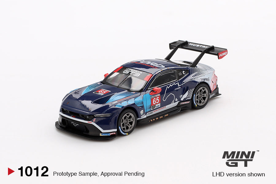 MINI GT 1012 - Ford Mustang GT3 #65 Ford Multimatic Motorsports 2024 IMSA Daytona 24 Hrs