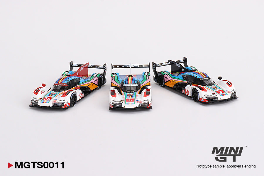 MINI GT MGTS0011 - Porsche 963 Porsche Penske Motorsport 2023 24 Hrs of Le Mans Limited Edition 3000 Sets