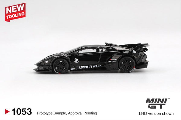 MINI GT 1053 - Lamborghini LB-Silhouette WORKS MURCIELAGO GT Evo Black (blister)