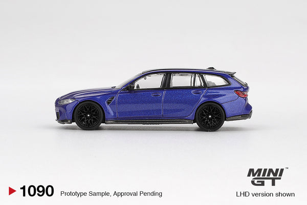 MINI GT 1090 - BMW M3 Competition Touring Portimao Blue Metallic