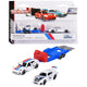 Majorette Deluxe - Porsche Trailer Panamera Tiurbo + 935 K3