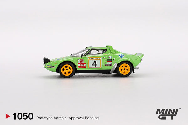 MINI GT 1050 - Lancia Stratos HF #4 1979 Spanish Rally Champion