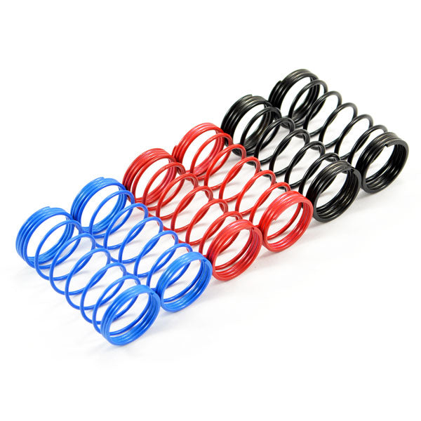 FAST156-S - FASTRAX 1/10TH 75MM SPRING SET SOFT/BLUE,MED/RED,HARD/BLACK