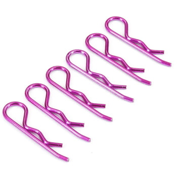 FAST21MP- Metalic Purple Large Clips (6)