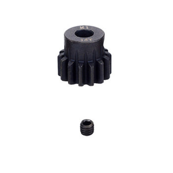FASTRAX Mod1 14t Steel PINION GEAR (5mm)