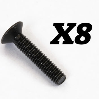 FTX10196 - FTX ROKATAN FLAT HEAD CROSS SCREW M3X15