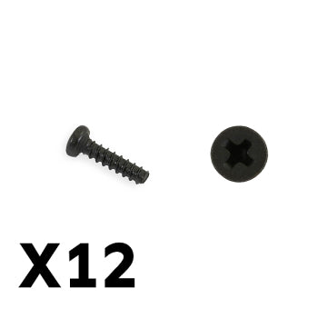 FTX9748 - FTX TRACER PAN HEAD SELF TAPPING SCREWS PBHO2*8MM