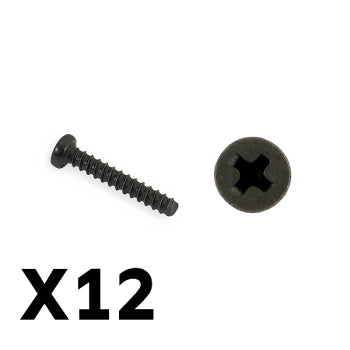 FTX9755 - FTX TRACER PAN HEAD SELF TAPPING SCREWS PBHO2*12MM