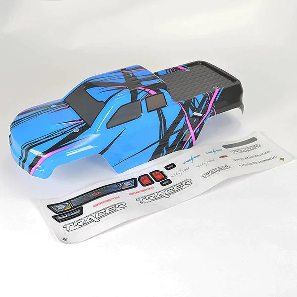 FTX9793 - TRACER TRUCK Body & Stickers - Blauw / Roze