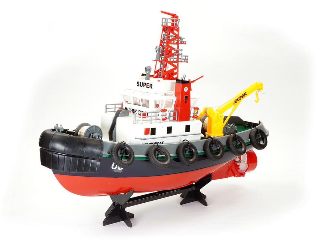 Heng Long Tug Work Boat 5-kanaals met werkend waterkanon