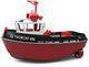 Heng Long 1/72 Tugboat 686 230mm RTR Zwart