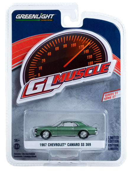 Greenlight Muscle Series 27- 1967 Chevrolet Camaro SS 369
