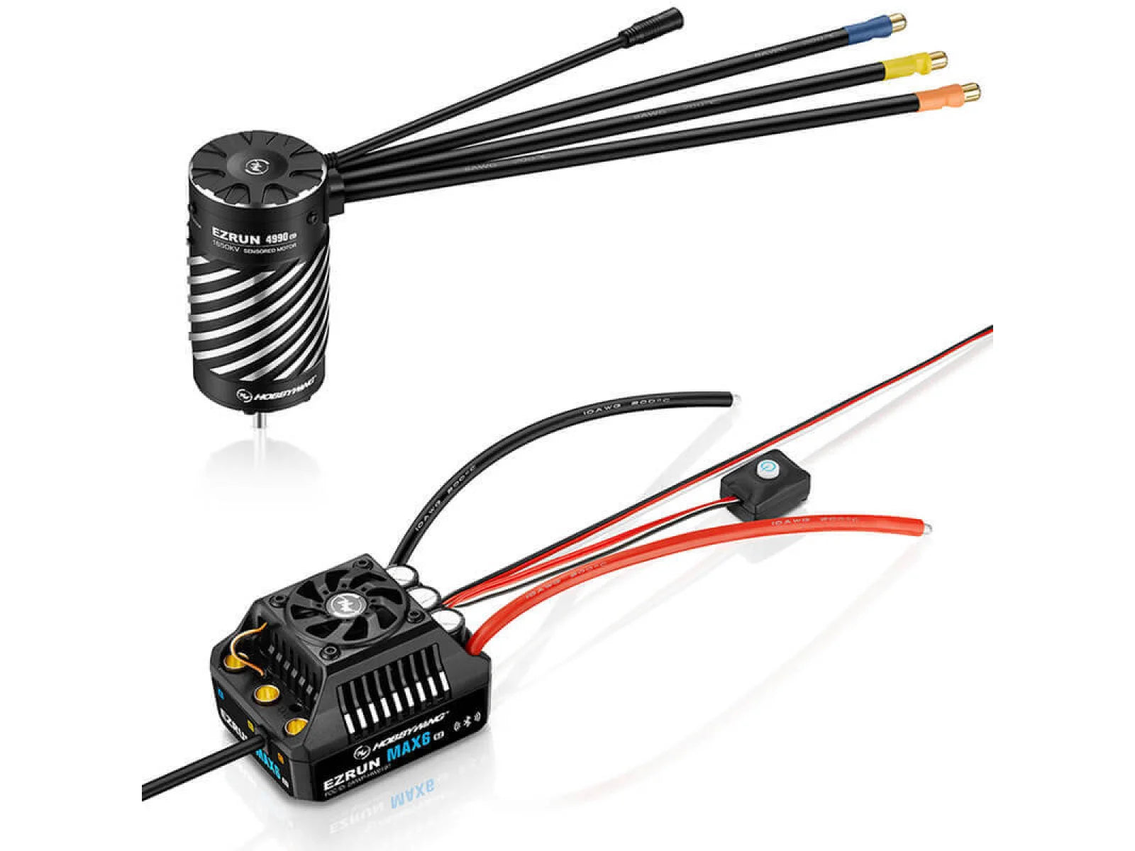 Combo Hobbywing EZRun Max6 G2 200A - 4990SD G2 1650kv sensored
