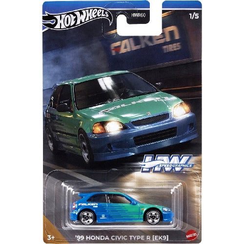 Hot Wheels Speed Graphics - '99 Honda Civic Type R (EK9) (1/5)