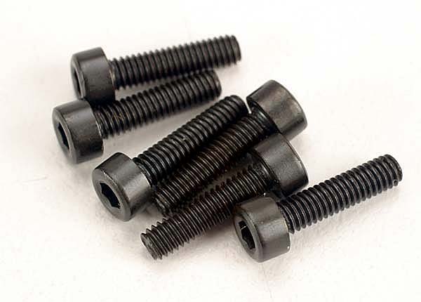 Traxxas TRX3229 - Screws, 2.5x10mm cap-head machine (hex drive) (6)