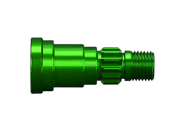 Traxxas TRX7768G - Stub axle, aluminum (green-anodized) (1)