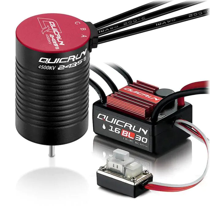 HOBBYWING Quicrun Combo WP16BL30 2435SL-4500KV-G3