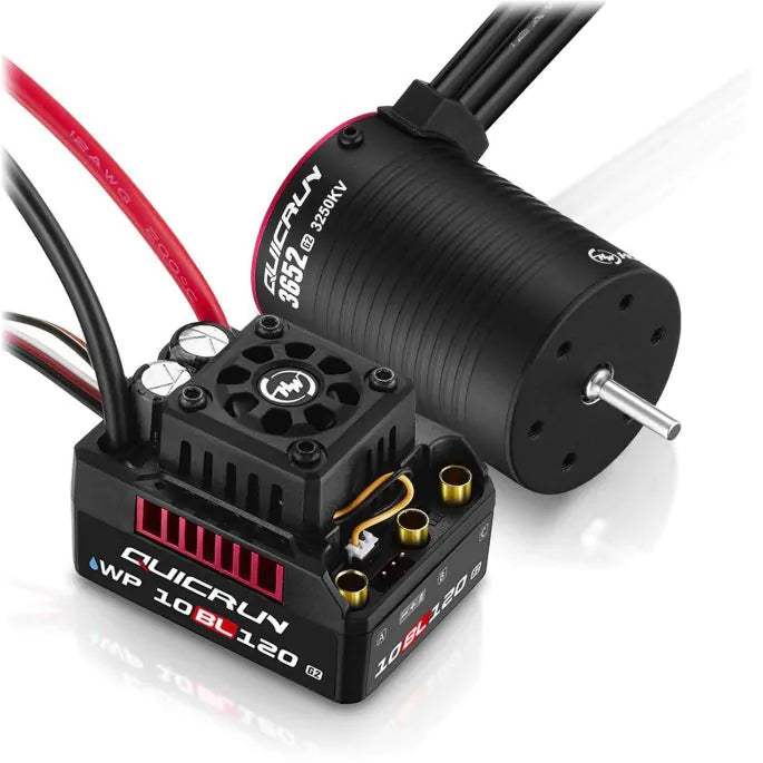 HOBBYWING Quicrun Combo WP10BL120G2 3652SL-3250KV-G2