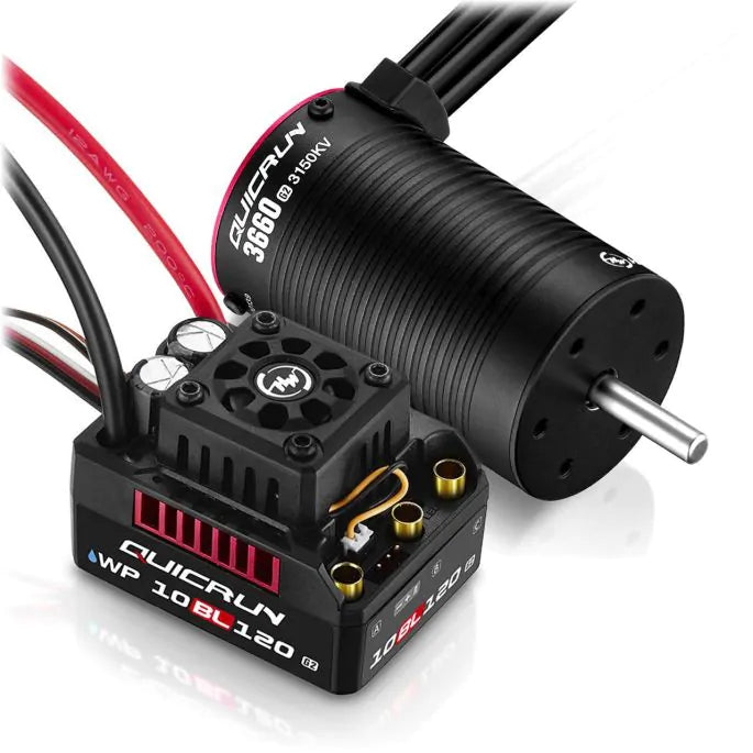 HOBBYWING Quicrun Combo WP10BL120G2 3660SL-3150KV-G2