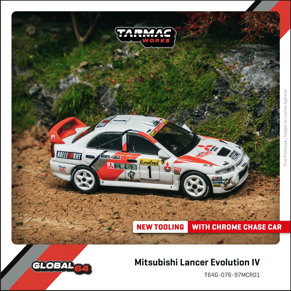 Tarmac Global 64 - Mitsubishi Lancer Evolution IV (Rallye Monte-Carlo 1997)