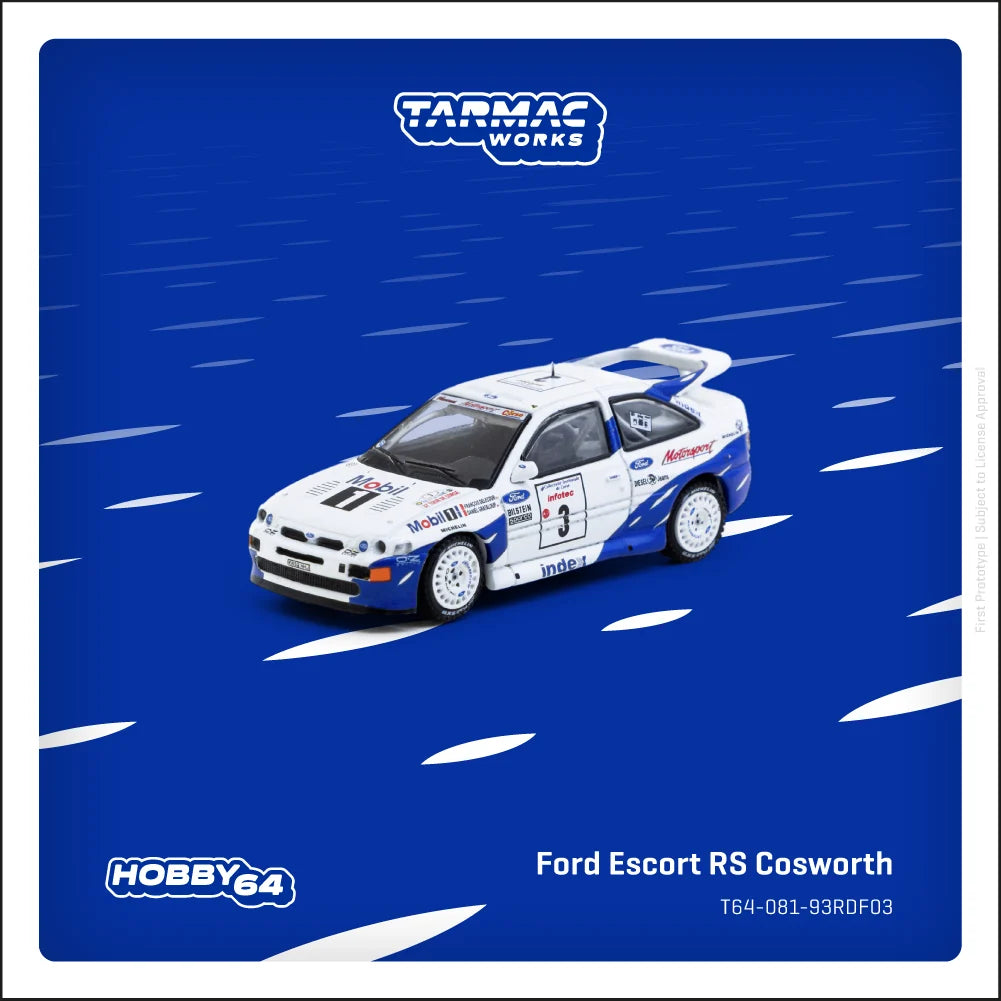 Tarmac Hobby 64 - Ford Escort RS Cosworth Tour de Corse - Rallye de Frace 1983 Winner #3