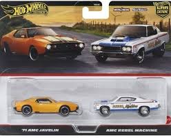 Hot Wheels Car Culture 2-Pack - '71 AMC Javelin & AMC Rebel Machine