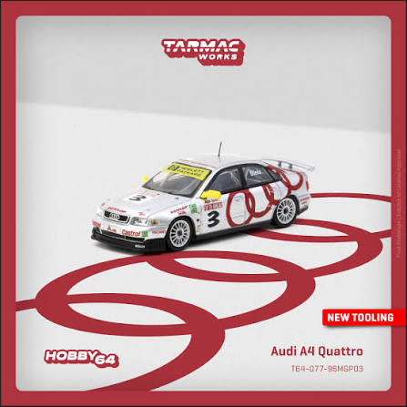 Tarmac Works - Audi A4 Quattro Macau Gula Race 1996 Winner