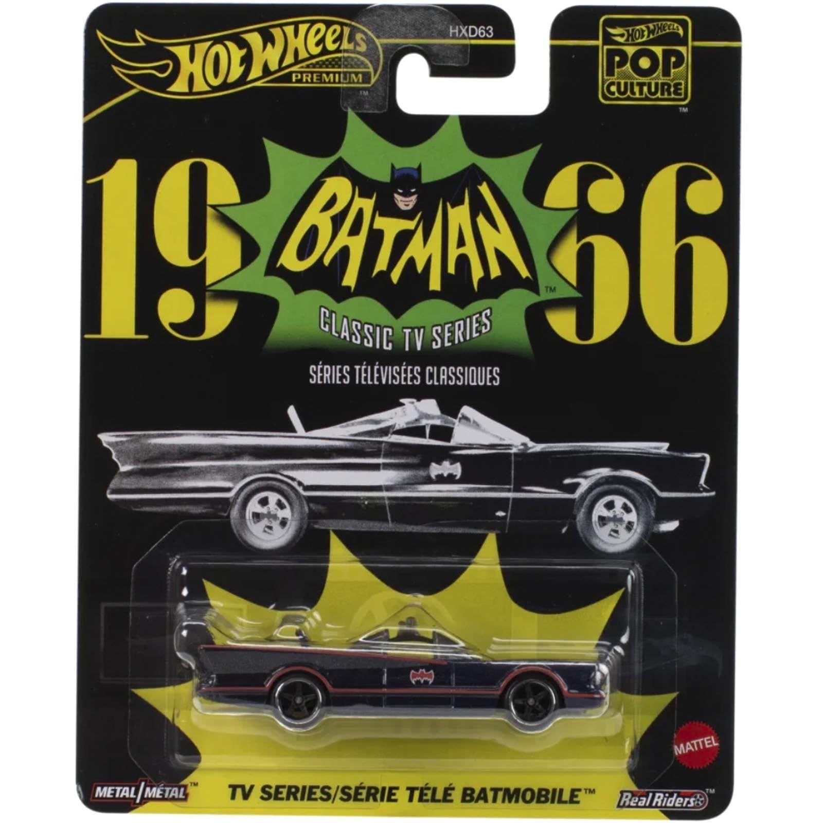 Hot Wheels Premium Pop Culture - TV Series Batmobile