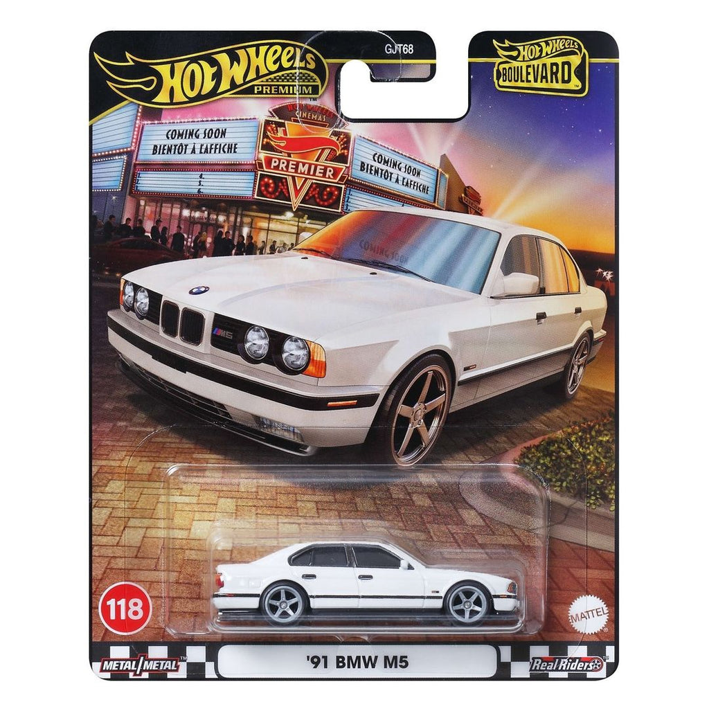 Hot Wheels Premium Boulevard 118 - '91 BMW M5