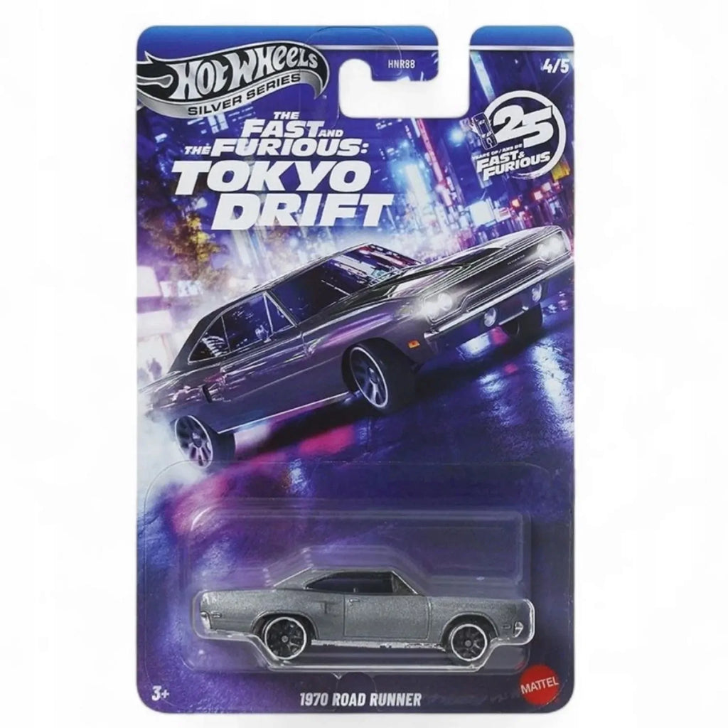 Hot Wheels Silver Series F&F Tokyo Drift - 1970 Road Runner