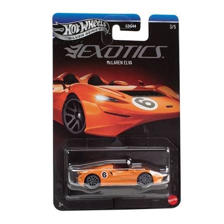 Hot Wheels Silver Series Exotics - McLaren Elva (3/5)
