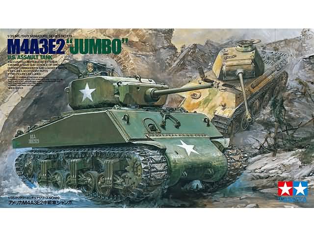 Tamiya 35139 - 1/35 US Sherman M4A3E2 Jumbo