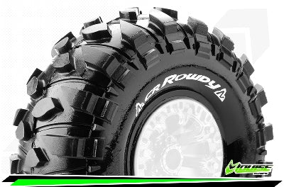 Louise LR-T3238VI - CR-ROWDY - 1-10 Crawler Banden - Super Soft - voor 2.2 Velgen - L-T3238VI (2st)