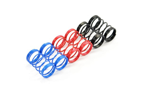 FAST155-S - Fastrax 1/10th 55mm Spring Set Soft/Blue, Med/Red, Hard/Black