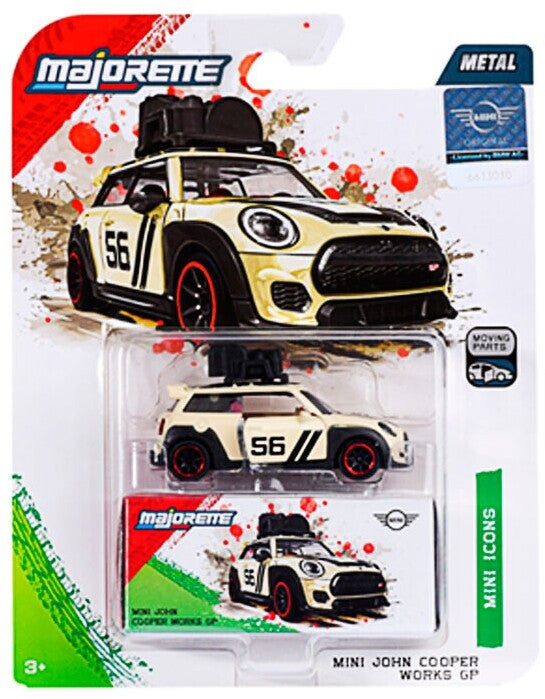 Majorette Mini Deluxe Cars - Mini John Cooper Woirks GP