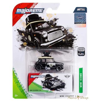 Majorette Mini Deluxe Cars - Mini Cooper 1.3l black