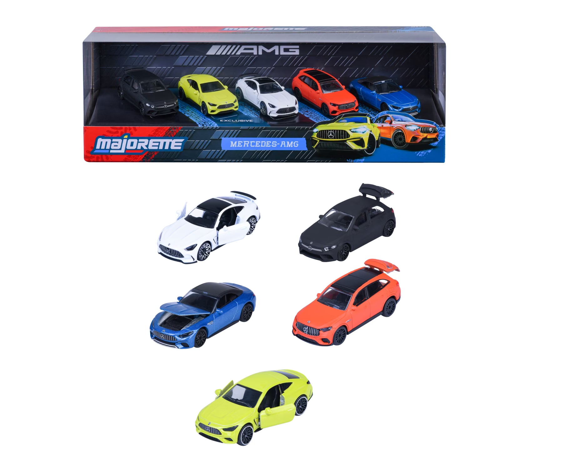 Majorette - Mercedes AMG 5 Pieces Giftpack