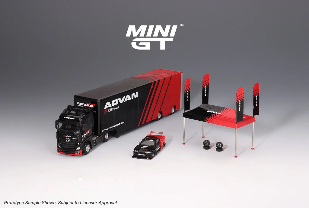 MINI GT MGTADVAN - ADVAN Racing Set