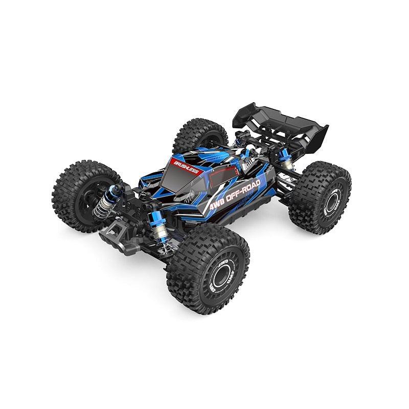 MJX Hyper GO - 16207 1/16 4WD Brushless Off Road Buggy - Blauw
