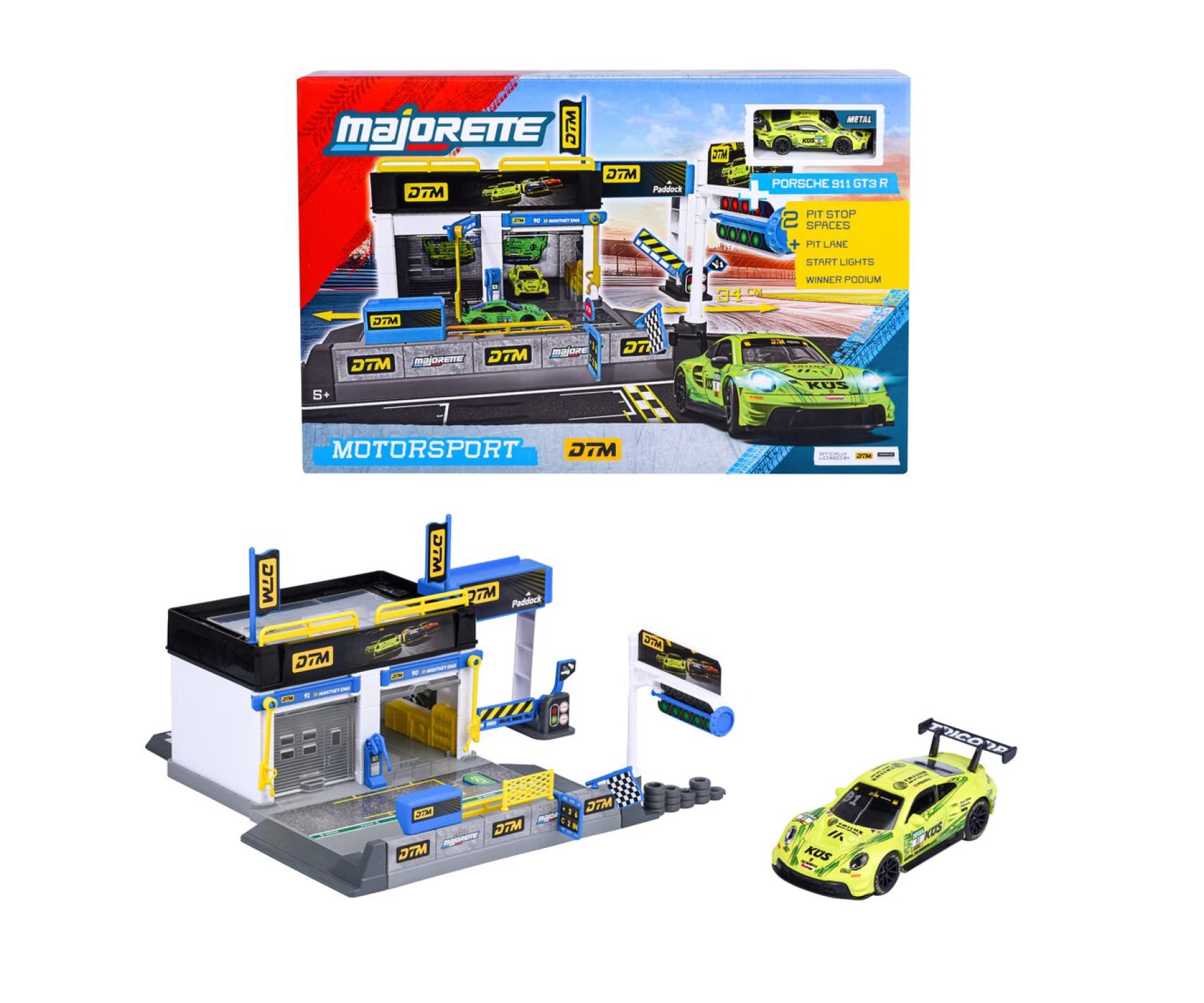 Motorsport DTM Pit Stop + 1 voertuig