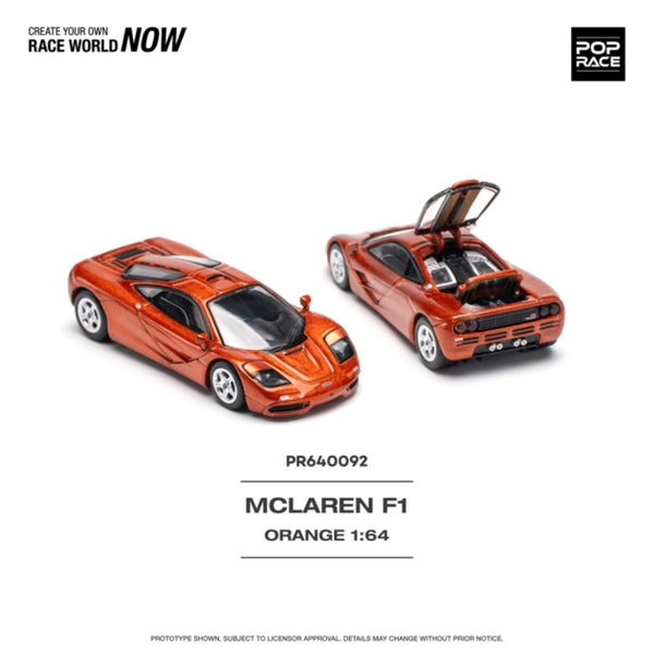 Pop Race 0092 - McLaren F1, orange