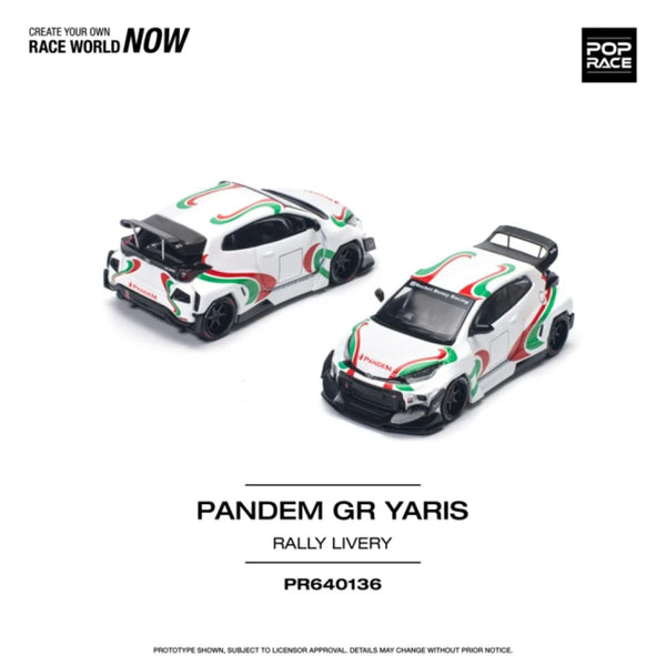 Pop Race 0136 - Pandem GR Yaris, rally livery