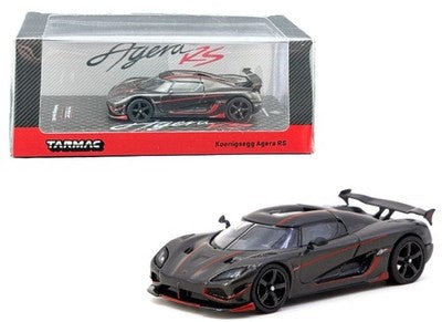 Tarmac Global 64 - Koenigsegg Agera RS Black Carbon Fiber