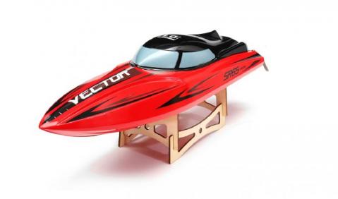 Volantex Vector SR65 Brushless Boot RTR - Rood Incl. Accu