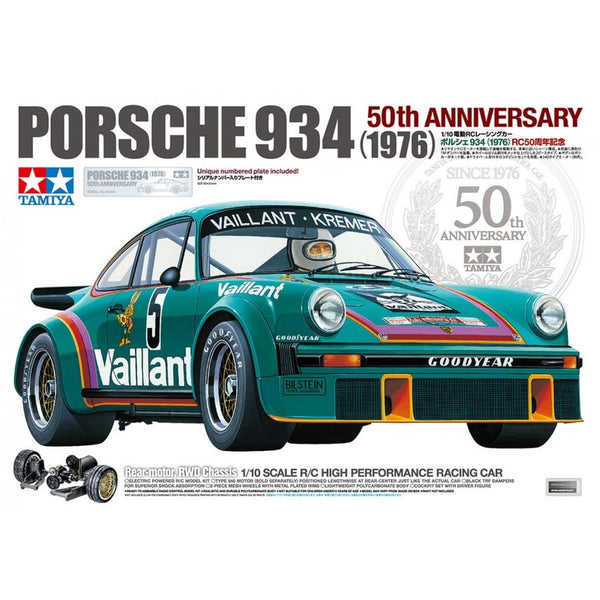 Tamiya 47524 - Porsche 934 50th Anniversary (1976) 1/10 - Bouwpakket