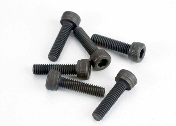 Traxxas TRX2584 - Head screws, 3x12mm cap-head machine (hex drive) (6)